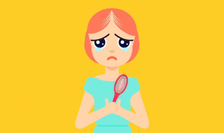 Queda de cabelo? Procure um dermatologista