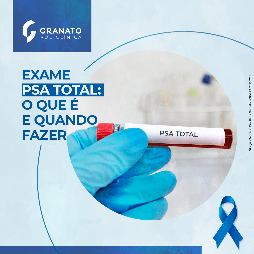 Novembro Azul: o que é e quando fazer o exame PSA Total?