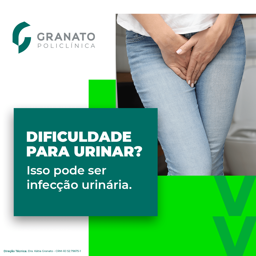 Dificuldade para urinar? Isso pode ser infecção urinária