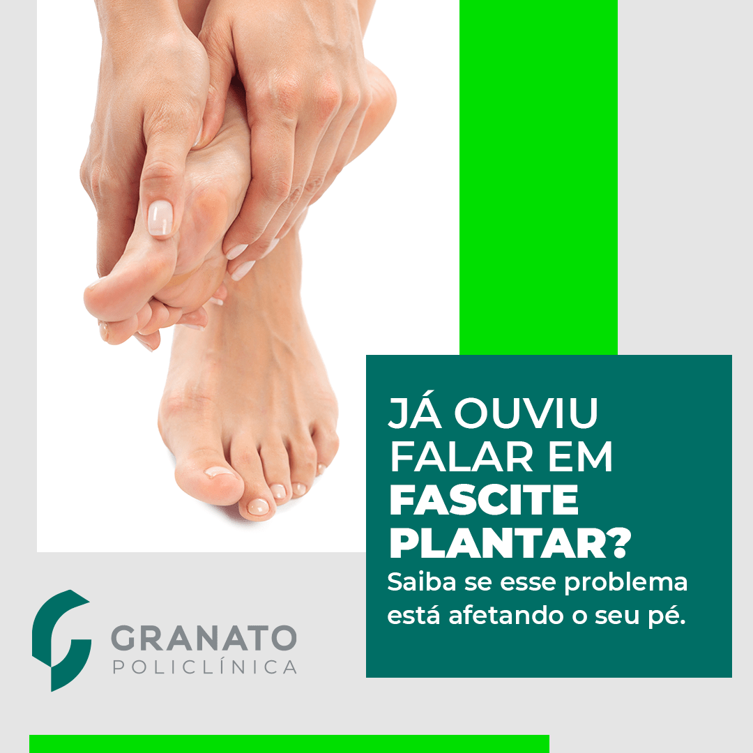 Fascite Plantar: saiba se o problema está afetando o seu pé
